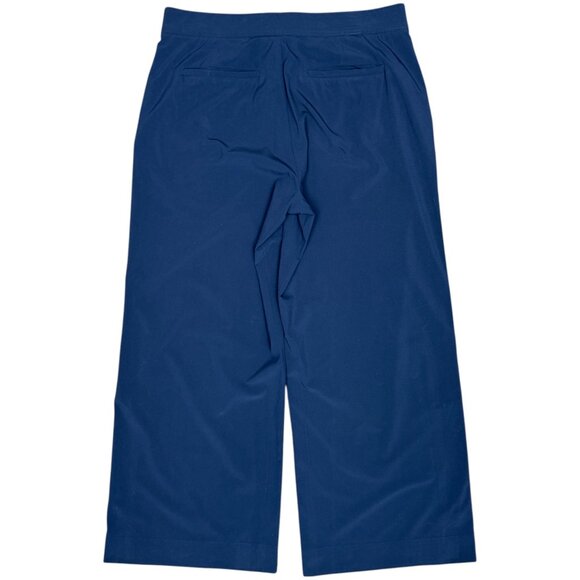 EUC Women's ATHLETA Tribeca Crop Pant Flare Navy‎ | Size 10 Tall - Picture 3 of 12